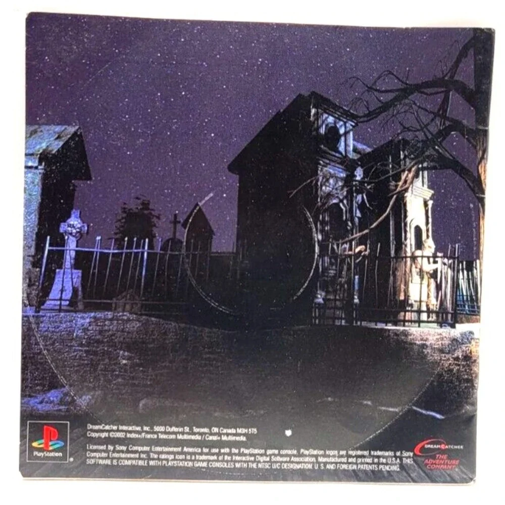 DRACULA: THE LAST‎ SANCTUARY PS1 ** GAME MANUAL ONLY** PLAYSTATION ONE